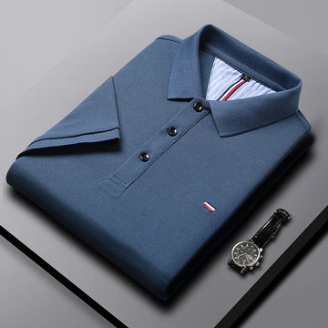 Polo Masculina de Algodão Respirável - Casual e Elegante