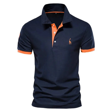 Camisa Polo Masculina Bordada - Estilo Casual e Elegante