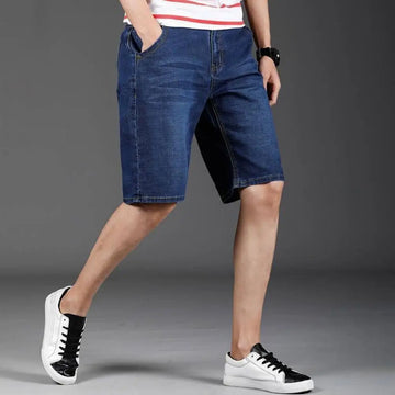 Shorts Jeans Masculinos Soltos - Moda Verão 2024