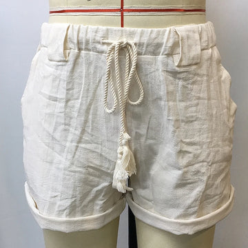Shorts Masculinos Vintage de Linho - Casual de Verão