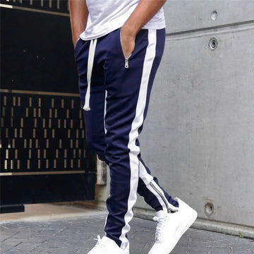 Calça Jogger Masculina com Cordão e Bolso com Zíper