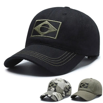 Boné Camuflado Masculino com Proteção Solar