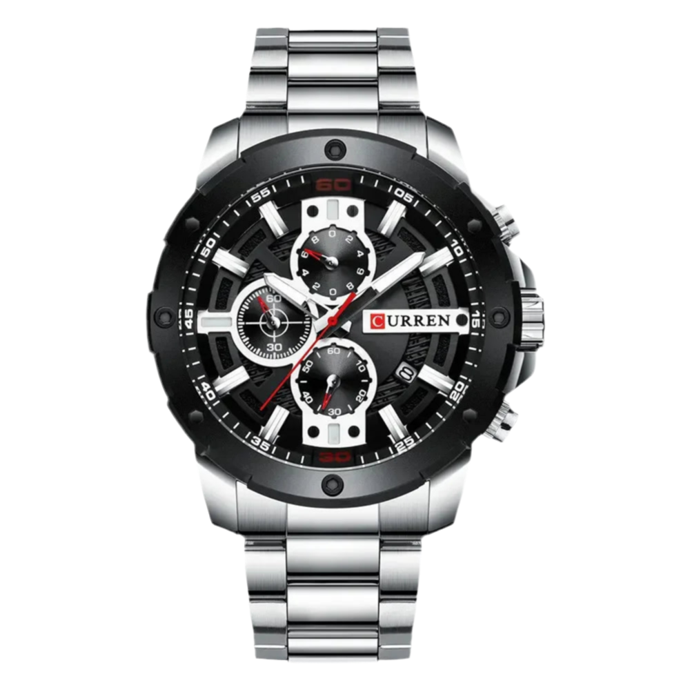 Relógio Masculino Curren 8336 com Pulseira de Aço