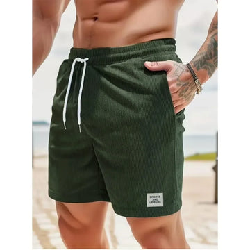 Shorts Masculinos de Veludo - Conforto e Estilo Casual