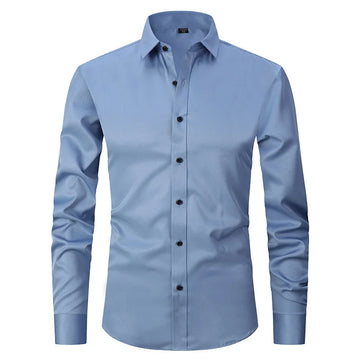 Camisa Masculina Sem Ferro - Alta Qualidade e Estilo