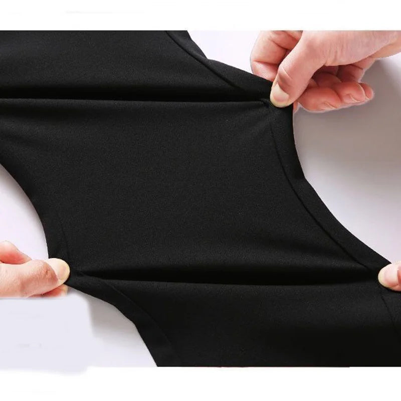 Calça Reta Elástica Masculina - Casual e Formal