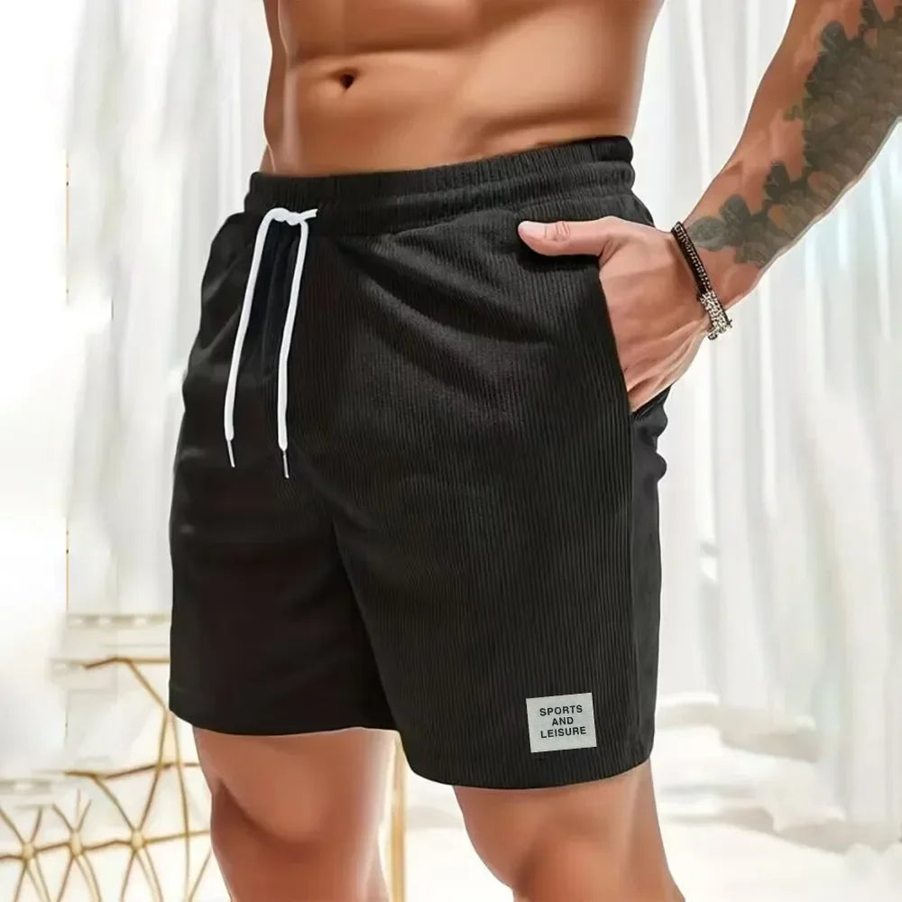 Shorts Masculinos de Veludo - Conforto e Estilo Casual