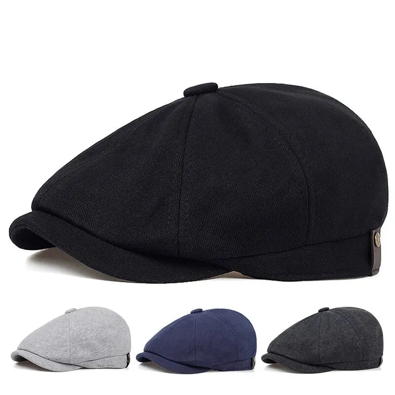 Boné Retrô Masculino com Fivela Lateral - Clássico