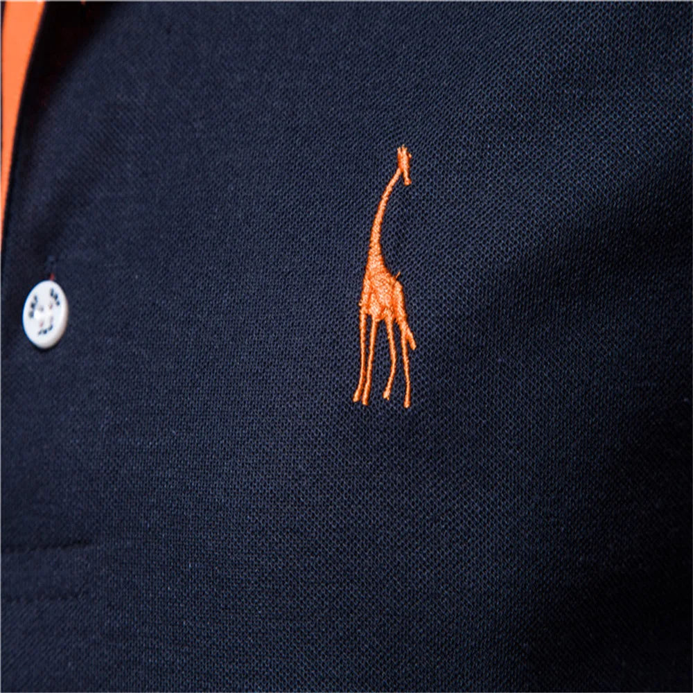 Camisa Polo Masculina Bordada - Estilo Casual e Elegante
