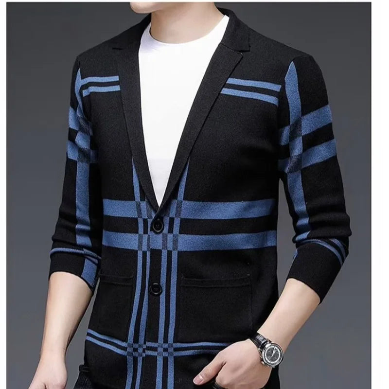 Blazer Masculino Slim Fit Xadrez - Estilo e Conforto