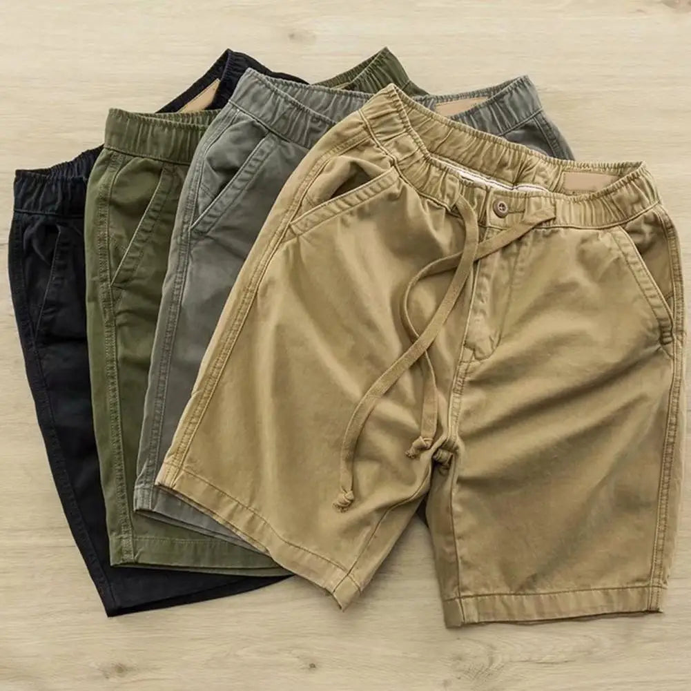 Bermuda Masculina Casual de Algodão - Estilo Luxo