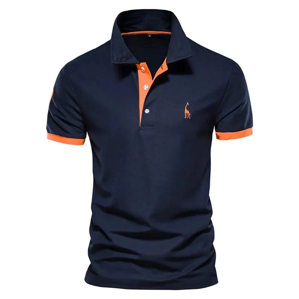 Camisa Polo Masculina Bordada - Estilo Casual e Elegante