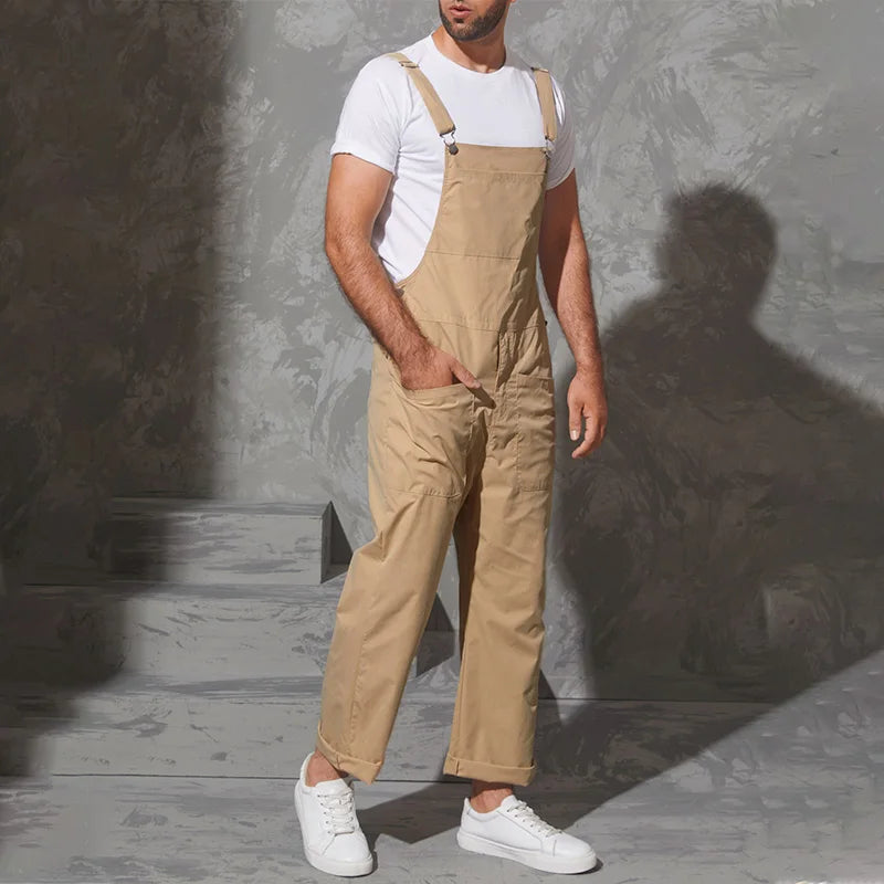Macacão Masculino Multibolsos - Estilo e Conforto