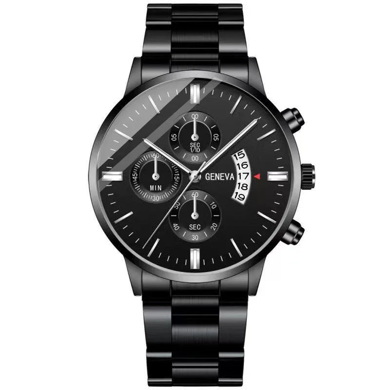 Relógio Masculino Quartz Esportivo com Calendário