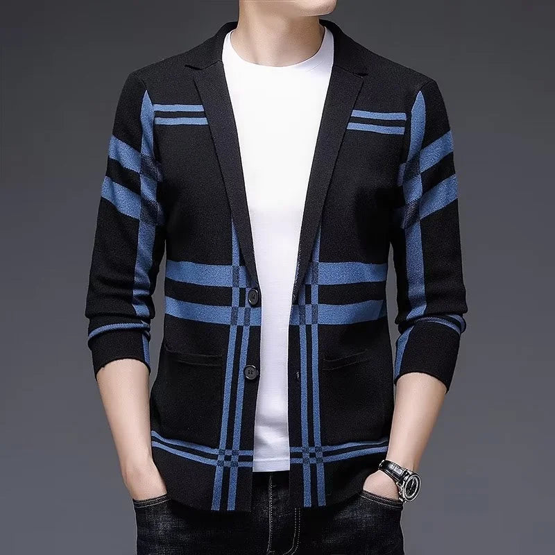 Blazer Masculino Slim Fit Xadrez - Estilo e Conforto