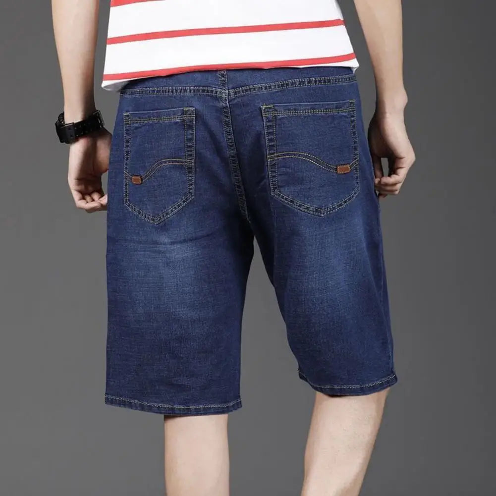 Shorts Jeans Masculinos Soltos - Moda Verão 2024