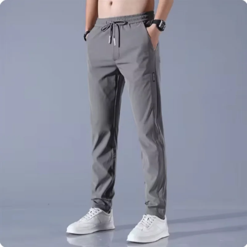 Calça Masculina de Secagem Rápida com Bolsos - Fitness