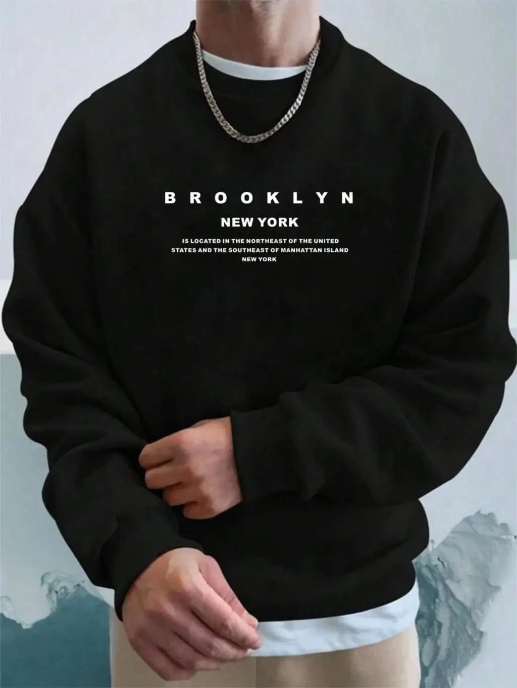 Moletom Masculino Estampado Urbano e Confortável