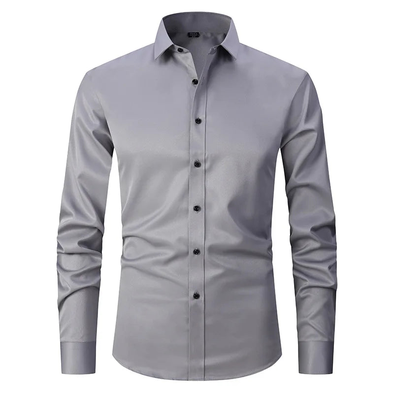 Camisa Masculina Sem Ferro - Alta Qualidade e Estilo