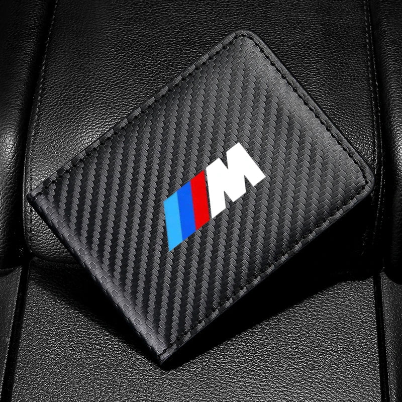 Carteira Masculina Fibra de Carbono BMW M Power
