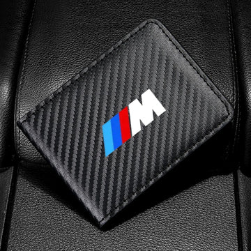 Carteira Masculina Fibra de Carbono BMW M Power