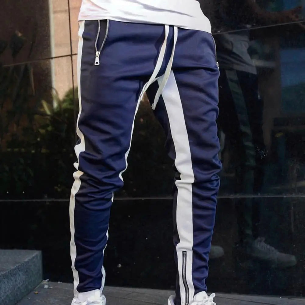 Calça Jogger Masculina com Cordão e Bolso com Zíper