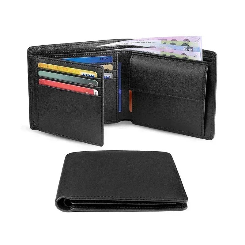 Carteira Masculina de Couro com Proteção RFID