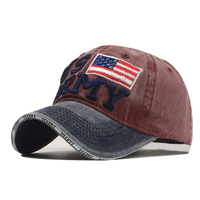 Boné Tático Unissex com Bandeira Bordada 3D