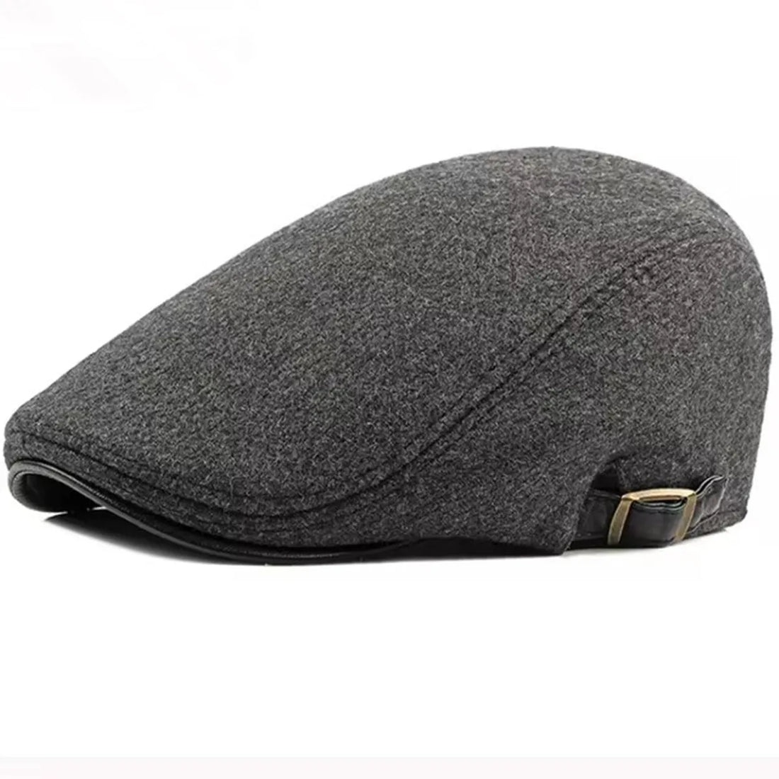 Boina de Camurça Unissex - Estilo Vintage Elegante
