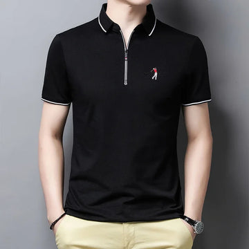 Camisa Polo Masculina Bordada - Elegância e Conforto
