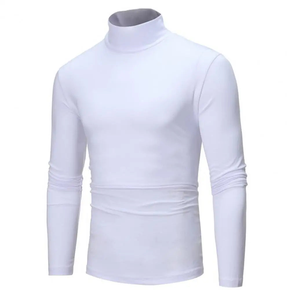 Camiseta Masculina Slim Fit de Gola Alta - Conforto e Estilo
